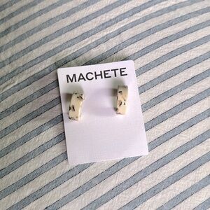 machete muse hoop earrings
